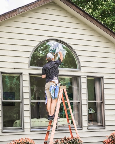 exterior house window cleaning Vancouver WA